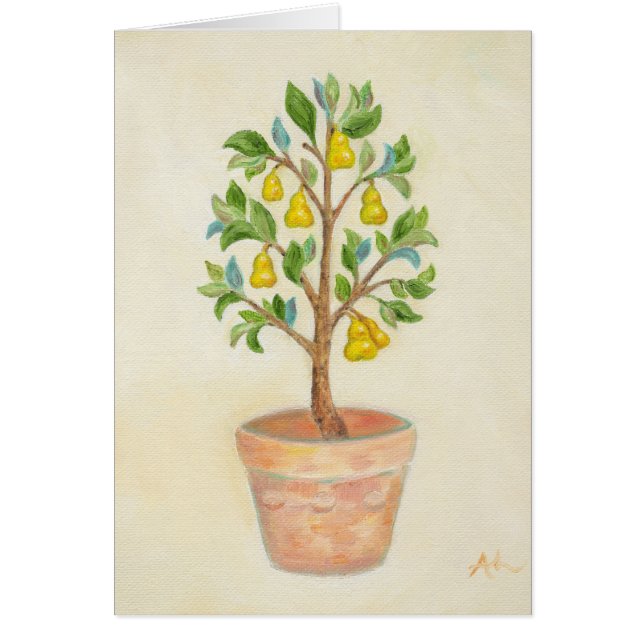 Pear Tree card (Front)