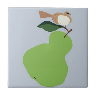 pear tree-grey tile