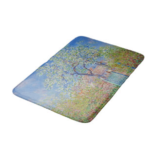 Pear Tree in Flower - Claude Monet Bath Mat