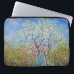 Pear Tree in Flower - Claude Monet Laptop Sleeve<br><div class="desc">Pear Tree in Flower - Claude Monet</div>