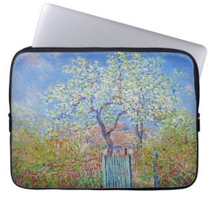 Pear Tree in Flower - Claude Monet Laptop Sleeve