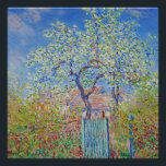 Pear Tree in Flower - Claude Monet Poster<br><div class="desc">Pear Tree in Flower - Claude Monet</div>