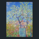 Pear Tree in Flower - Claude Monet Poster<br><div class="desc">Pear Tree in Flower - Claude Monet</div>