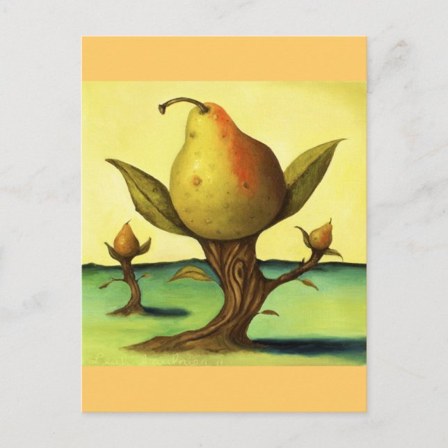Pear Tree Postcard (Front)