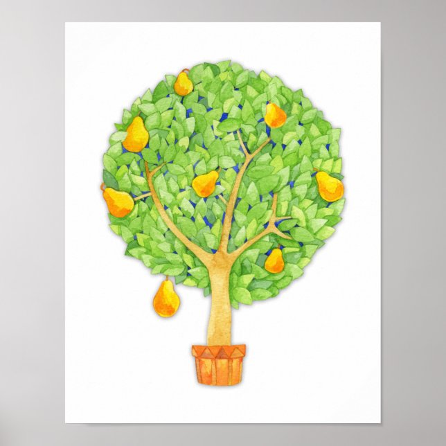 Pear Tree Poster (Front)