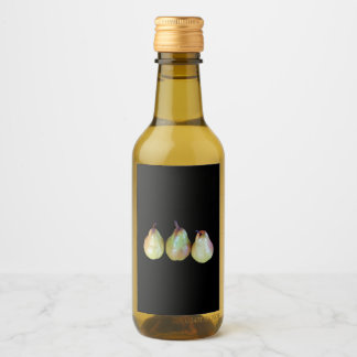 Pear Trio Wine Label