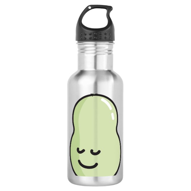 Pear with a smile 710 ml water bottle (Front)