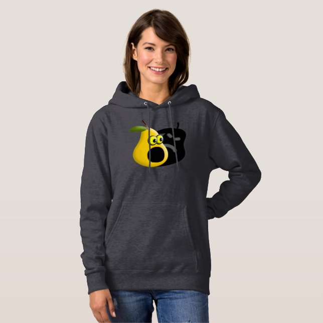 Pearanoia / Paranoia, funny design, new trend Hoodie (Front Full)