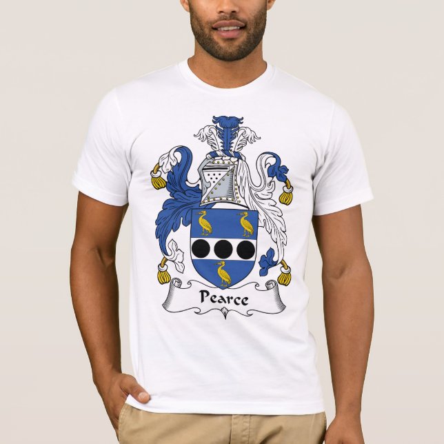 Pearce Family Crest T-Shirt (Front)