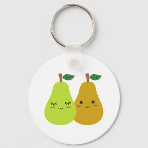 Peared Up Key Ring