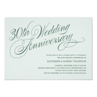  30th  Wedding  Anniversary  Cards Invitations  Zazzle co uk 