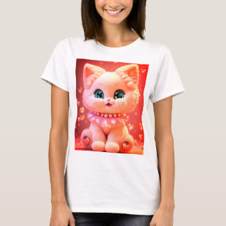 Pearl baby kitty design  T-Shirt