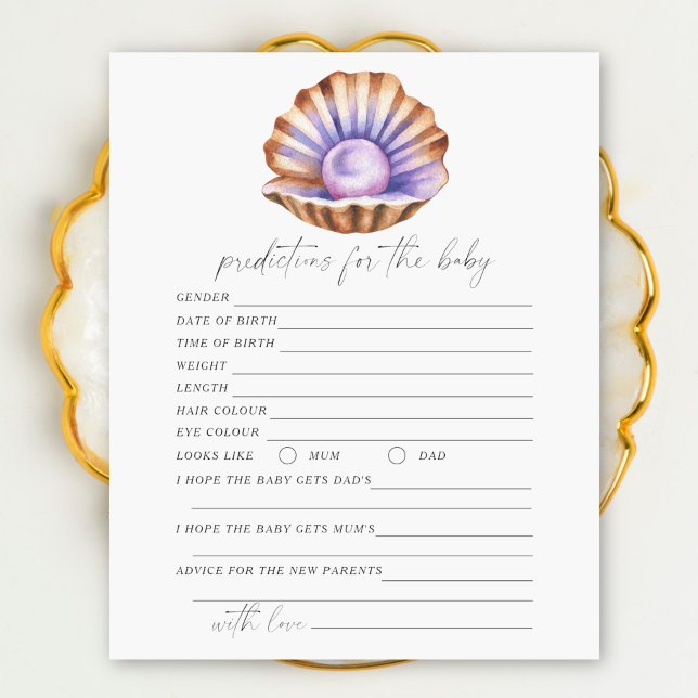Pearl baby shower - Baby predictions and advice  (Creator Uploaded)