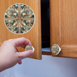 Pearl Coast Elegance  Ceramic Knob