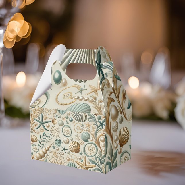 Pearl Coast Elegance Shells Favour Box (Creator Uploaded)