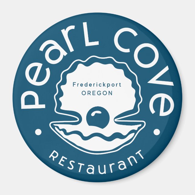 Pearl Cove Restaurant Magnet (Front)