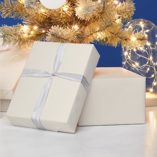 Pearl Cream Wrapping Paper (Holidays)