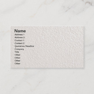 PEARL creamy white textured backgrounds templates Business Card
