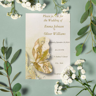 Pearl fantasy Art Invitation