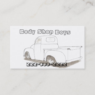 Pearl Finish Business Cards Automotive