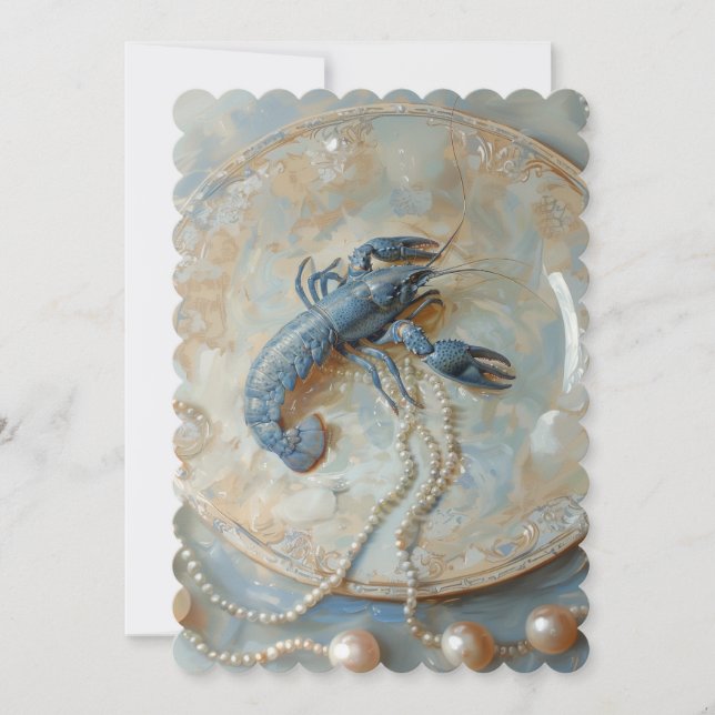 Pearl - Flat Invitation size: 12.7 cm x 17.8 cm (Front)