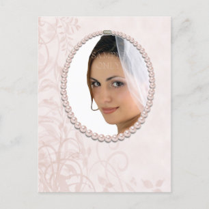 Pearl Frame Photo Postcard
