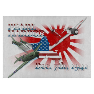 Pearl Habor December 7, 1941 Cutting Board