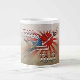 Pearl Habor December 7, 1941 Giant Coffee Mug