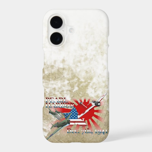 Pearl Habor December 7, 1941 iPhone Case (Back)