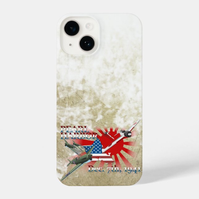 Pearl Habor December 7, 1941 iPhone Case (Back)