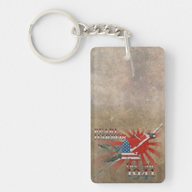 Pearl Habor December 7, 1941 Key Ring (Front)