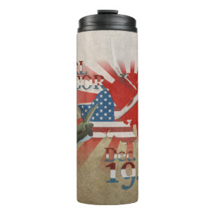 Pearl Habor December 7, 1941 Thermal Tumbler