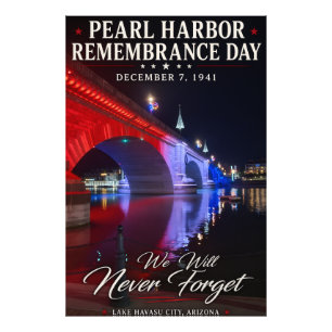 Pearl Harbor Remembrance Day Photo Print