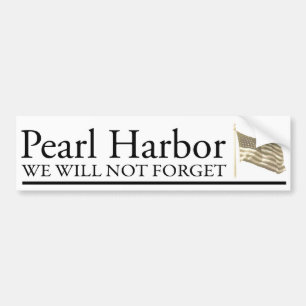 Pearl Harbour Bumper Sticker