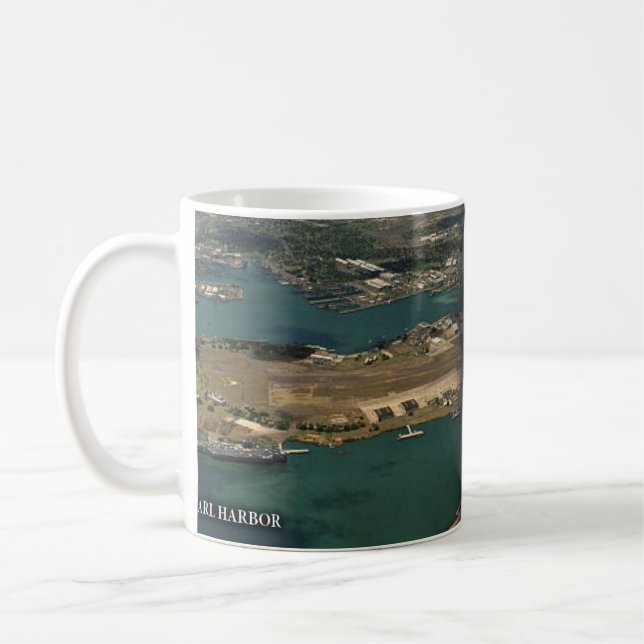Pearl Harbour Historical Mug (Left)