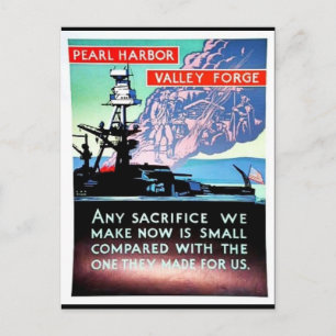Pearl Harbour V All Ey For Ge Postcard