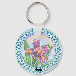 Pearl iris  key ring