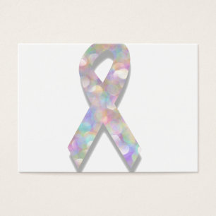 pearl lung cancer ribbon