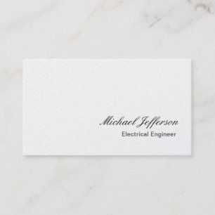 Pearl Modern Trendy Elegant Business Card