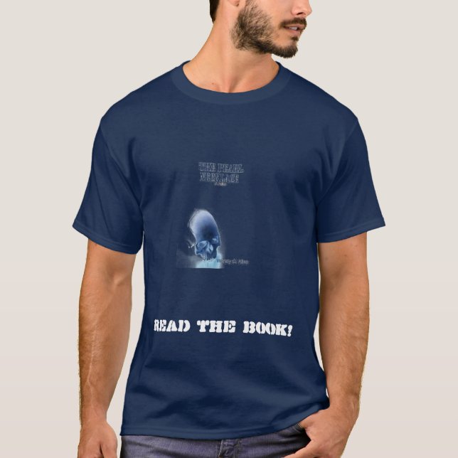 Pearl Necklace Mens Dark T-Shirt (Front)