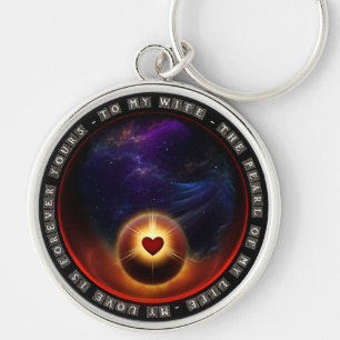 Pearl Of My Life Key Ring