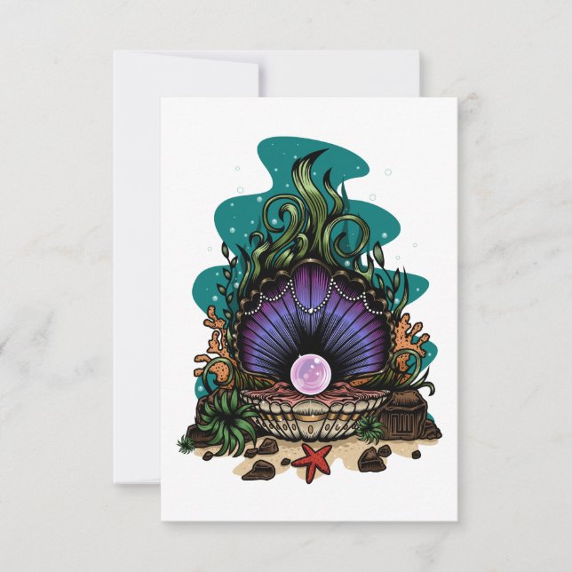 Pearl Of The Sea Card (Front)