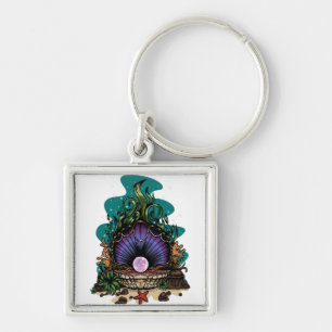 Pearl Of The Sea Key Ring
