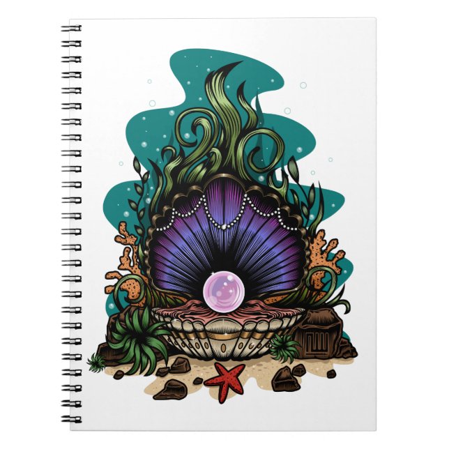 Pearl Of The Sea Notebook (Front)