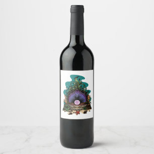 Pearl Of The Sea  Wine Label