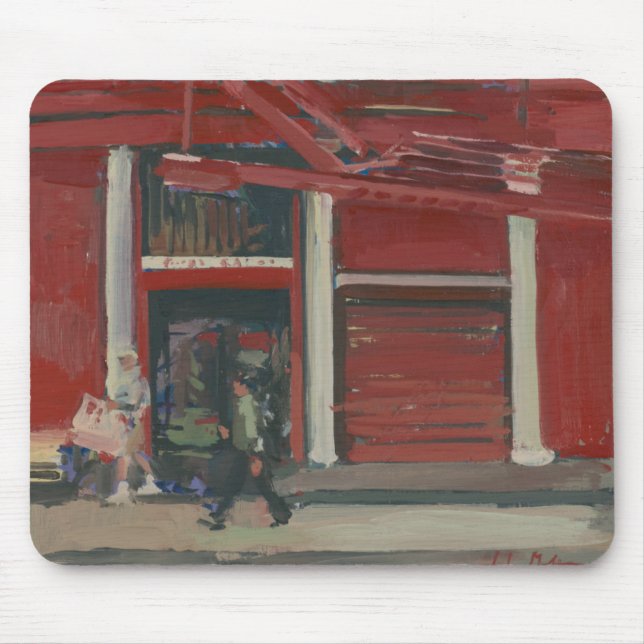 Pearl Paint shop Manhattan Mouse Mat (Front)