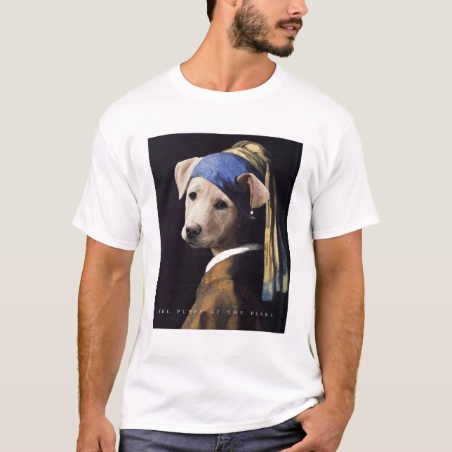 Pearl Puppy T-shirt (Front)