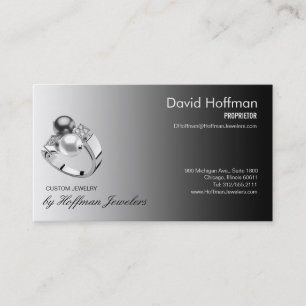 pearl ring jewelers business card