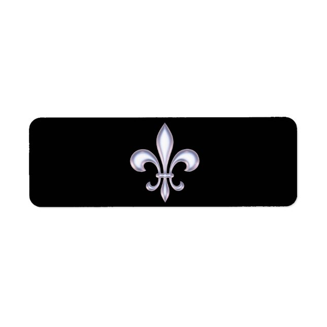 Pearl Style Fleur de Lis (Front)