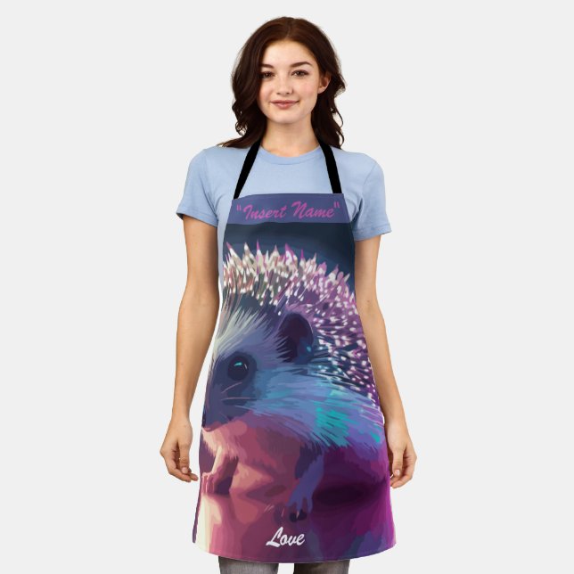 Pearl the Hedgehog Apron (Worn)